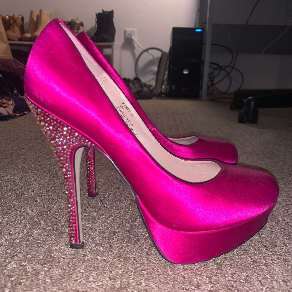 Hot Pink Steve Madden Pumps